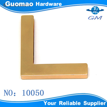 Right angle gold decorative metal corner protectors