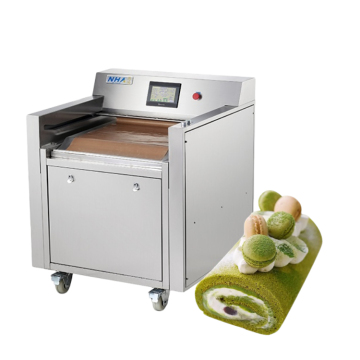Hoog efficiënte commerciële Zwitserse Roll Cake Making Machine: Automatische en Zwitserse rol gespecialiseerde apparatuur