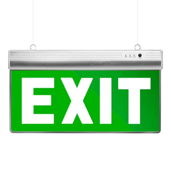 Acrylic Panel Led Emergency Exit Sign Light