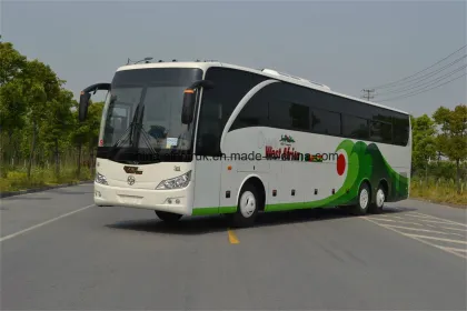 Professional Supply Long Coach Luxury Tourist Bus City Bus of 6 Wheels