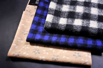 Sell Jacquard Knitted Woolen Fabric Faux Fur