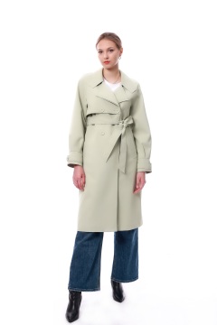 High quality thickened womens windbreaker with suit collar