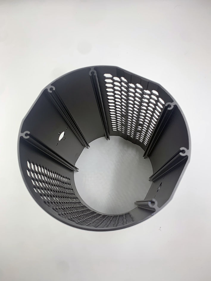 Aluminum casing for music player
