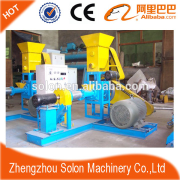 Industrial scale shrimp food pellet extruding machine/floating fish feed making machine made in China