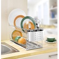 2 Tier Kitchen Storage Rack Dish Drying Rack