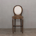 Commercial-Grade Wood Bar Chair