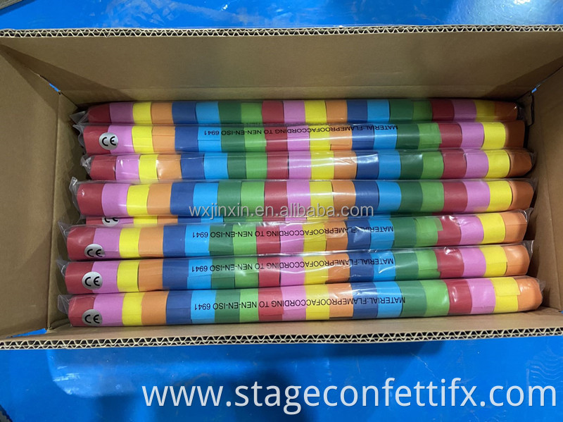 Party paper confetti streamers PVC Streamers confetti magic streamers