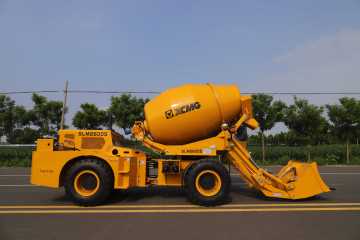 Compact Hydraulic Self Loading Concrete Mixer