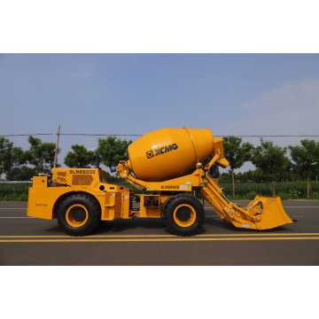Compact Hydraulic Self Loading Concrete Mixer