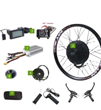High Quality EN15194 CE/EMC Approved 90km/h 72v 3000w Electric Bicycle Kit for MTB/Snow/Fat Bike - Hot Sale
