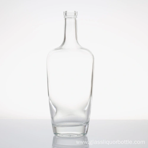 China Water drop shape glass juice bottles wholesale manufacturers