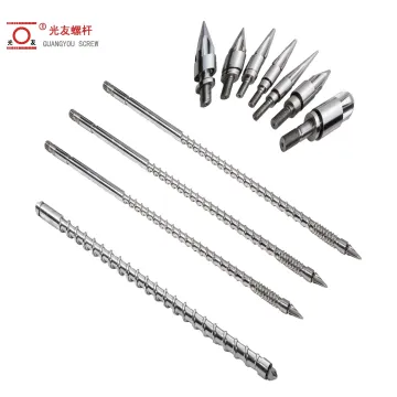 Screw at bariles para sa mga machine ng paghubog ng iniksyon