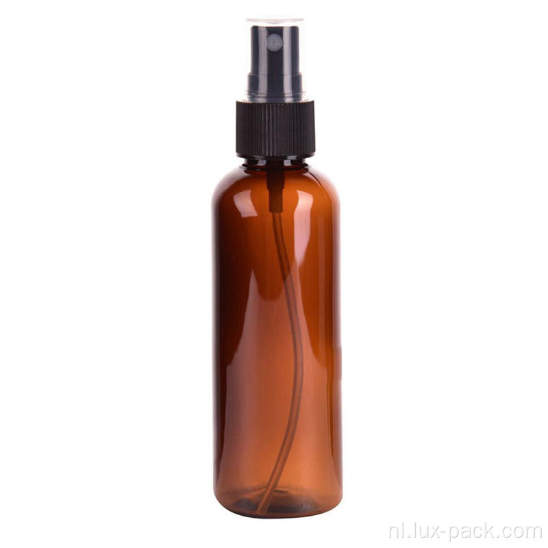100 ml zwarte mist sproeier plastic fles fijne matte matte