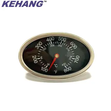 Oval Meat BBQ Grill Bimetal Oven Thermometer