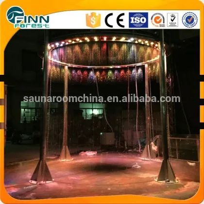 Daimeter 5m feng shui digital water clocks graphical waterfall curtain