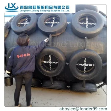 luxiang brand manufacture marine yokohama inflatable boat rubber fender