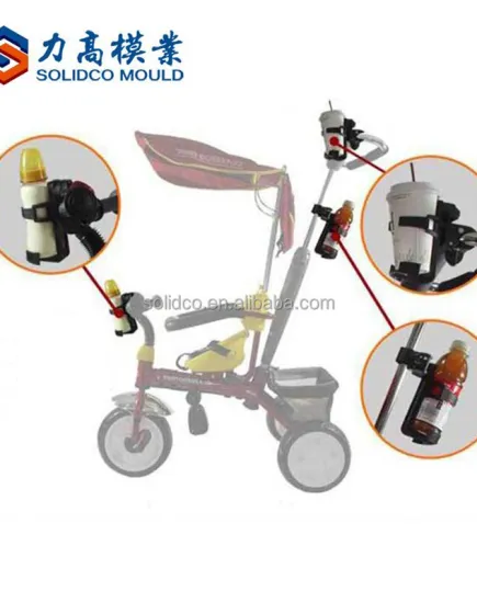 Plastic Cup holders for baby bike stroller-cup mould