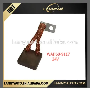 Volvo Deutz Iveco Magirus trucks Bosch 24V starter carbon brush WAI: 68-9117 2007014049 2007014022