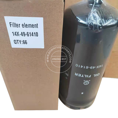 14x-49-61410 filtro hidráulico se encaixa em Komatsu D65