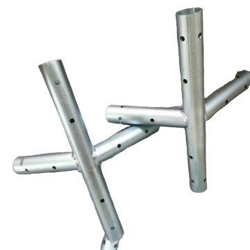 Galvanized Steel Frame Tent Tube 3-Way Pipe Connector