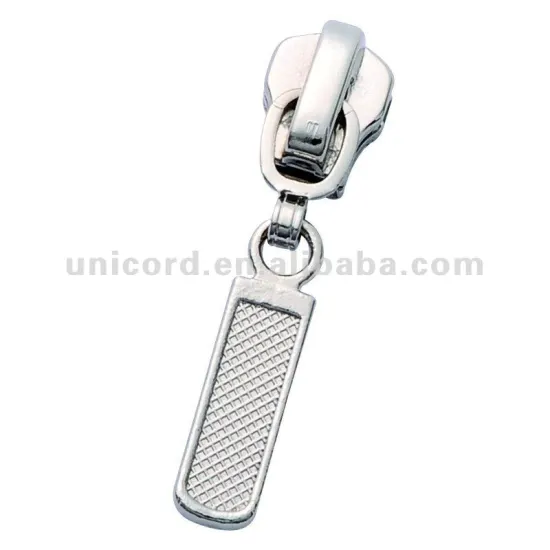 Nickle Plated Auto Lock Slider for Metal Zipper