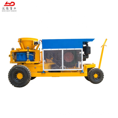 WSZ3000D Wet Concrete Shotcrete Gunite Machine for Tunnel Building - 5m3/h Capacity for Sale