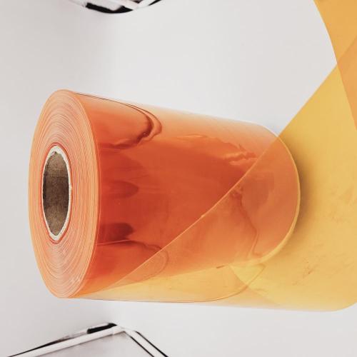 Embalaje farmacéutico de color naranja PVC PVC