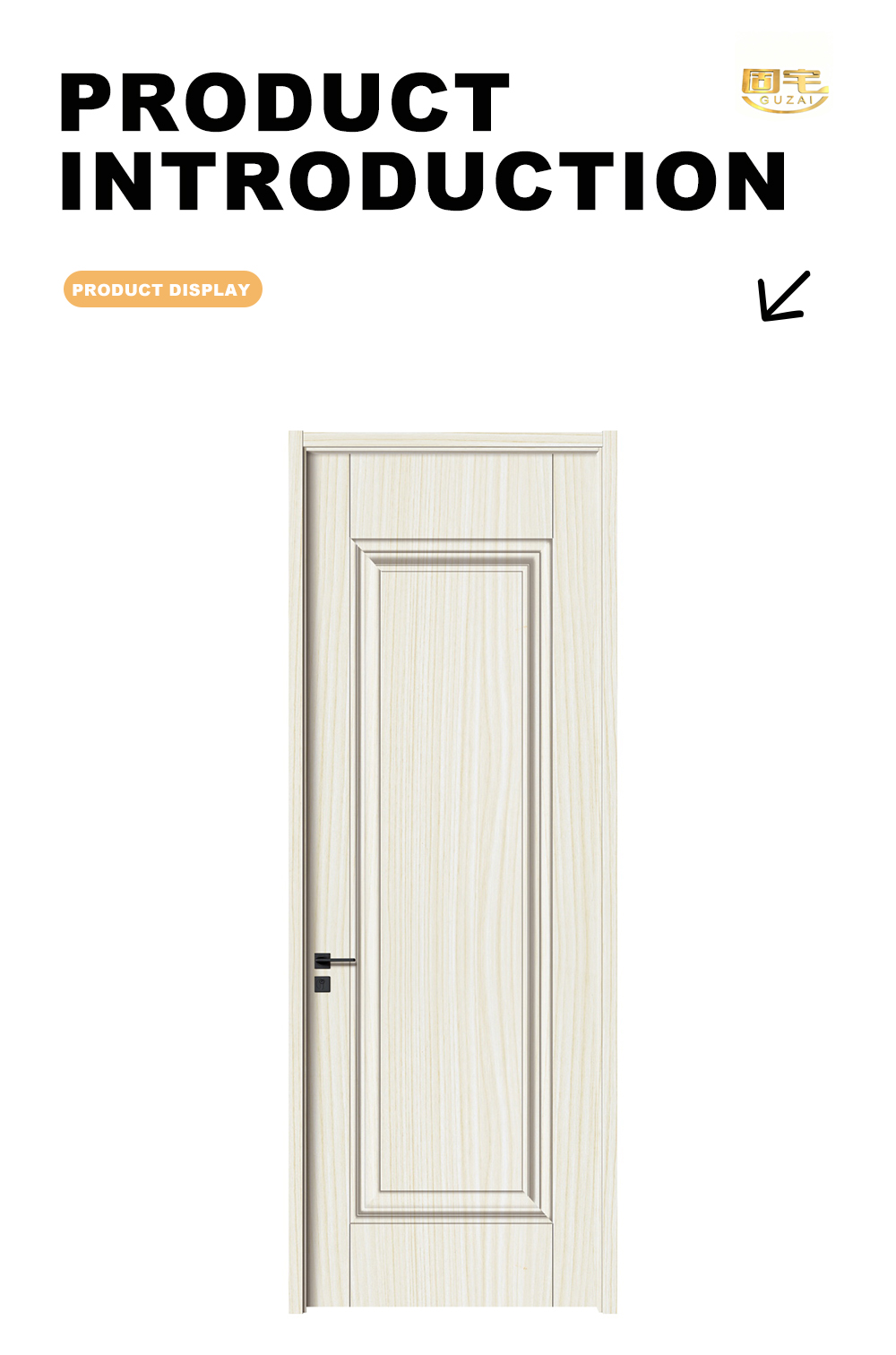 Fresh Maple White Timber Interior Door X