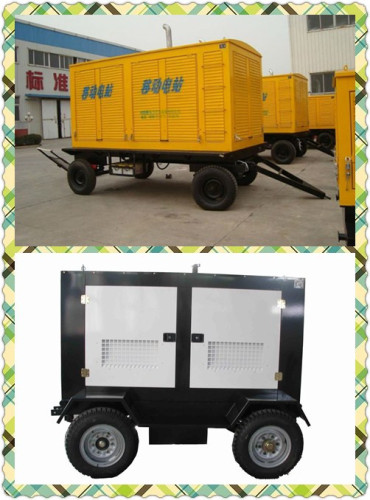 Portable Diesel Generating with Weels