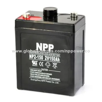 Gel Battery, 2V Nominal Voltage, 150Ah Capacity, UPS Solar