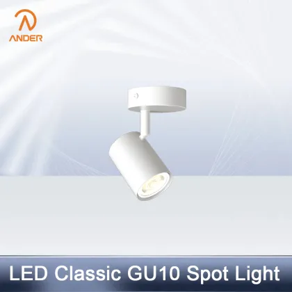 Stylish GU10 LED Spotlight for Versatile Lighting Needs