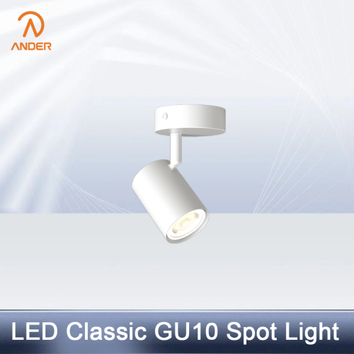 Refletor LED GU10 elegante para necessidades versáteis de iluminação