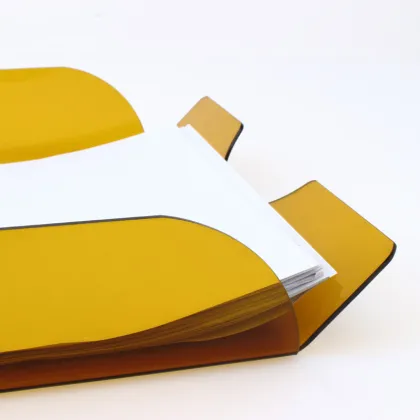 New Style Acrylic File Tray/Document Plate