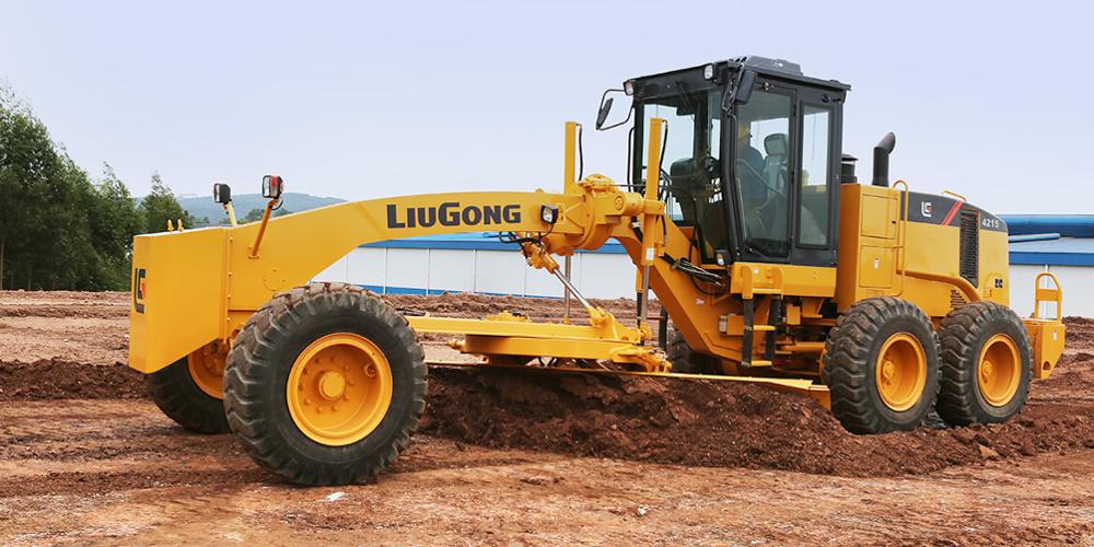 LIUGONG 4215 217hp harga farm axle grader depan