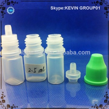 best service ldpe plastic eye dropper bottle 5ml Smoke Oil Bottle