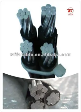 IEC60502 standard XLPE Insulated overhead power Cable (0.6-35KV) 2x16mm ABC cable