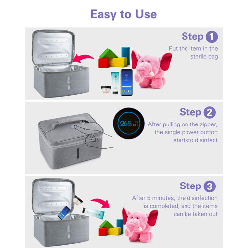 UV Led Light Accessories Bottle Sterilizer Box Bag