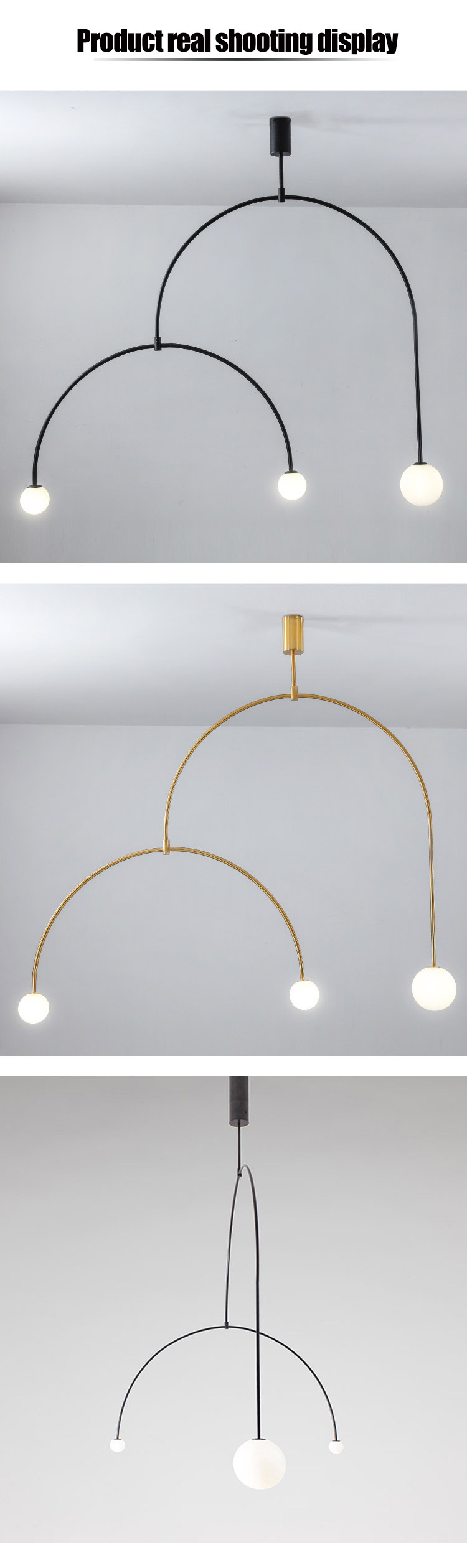 This pendant light is perfect for hanging over a dining table, kitchen island, or in a living room or bedroom.
