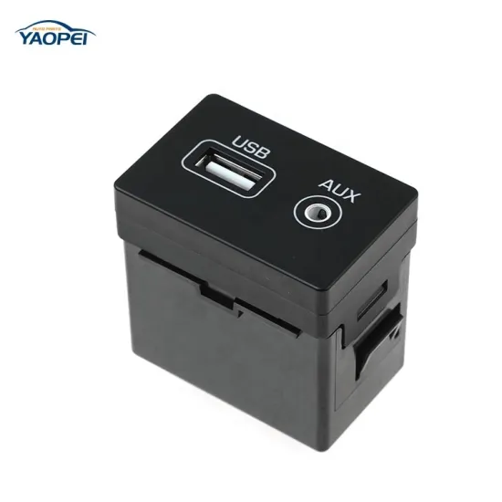 YAOPEI AUX & USB Socket Assembly for Hyundai Sonata/Hybrid/IX25 2014-2017