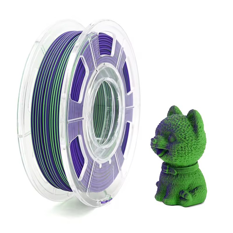 Çift renkli mat PLA 3D yazıcı filament