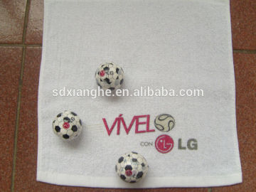 World Cup Promotion Gift-- Gillette Ball Shape Compressed Cotton Hand Towel