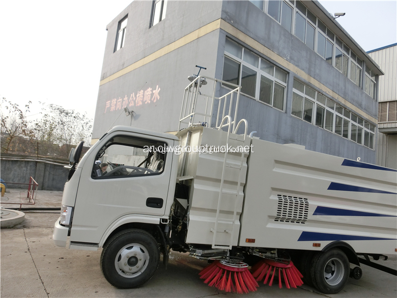 Road Sweeper truck 5m3 Sweep Cleaning truck