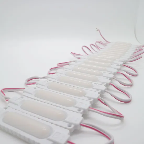 Outdoor Advertising Box LED Lighting Module: 5730 Warm White 6LED 2W PVC IP65 Lens Capsule Backlight for Acrylic Blister Characters, 12V