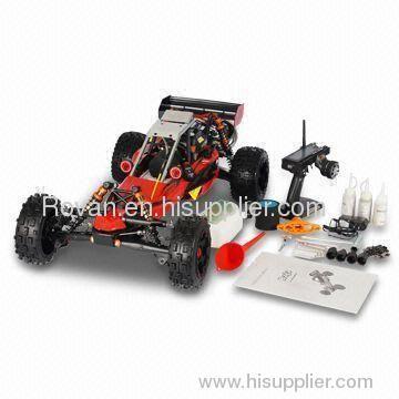 15 skala 2wd Gas Baja Buggy 26cc Rc bil med Krängningshämmare