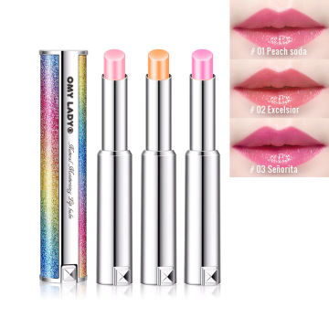 100 PCs Privatbezeichnung 2022 Neues kosmetisches Lippenlippenstift und Balsam für die Feuchtigkeitsdauer der Lippen