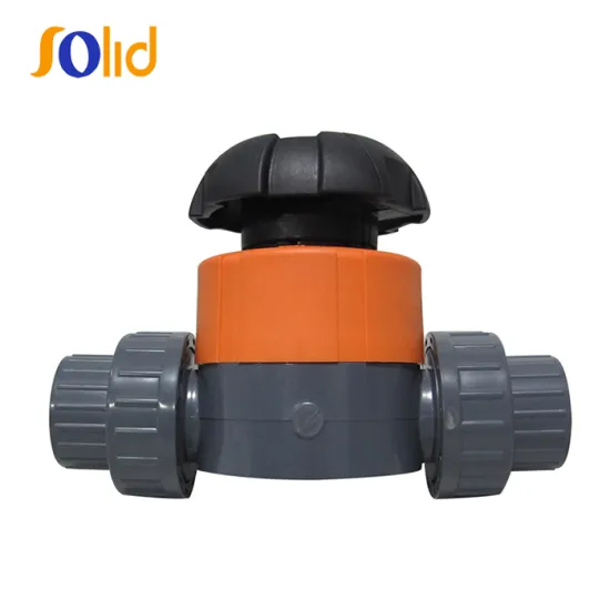 PVC union pneumatic diaphragm valve