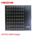 80 portas adaptador de energia do carregador USB