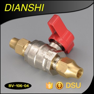 China Manufacturer AGA Lever Handle 600 WOG Water Oil Gas Forged Brass gas Ball Valve