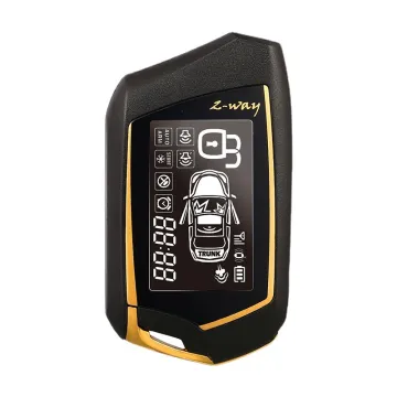 Smart Car Security and Convenience: SPY Car Keys, Alarm, Immobilizer, Smartphone Control, Remote Start, Two-Way Remote with Smart Technology