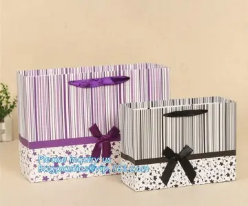 Birthday Cake box Design Paper Gift Bags, take away paper bag for cake, paper gift bag with cotton handle